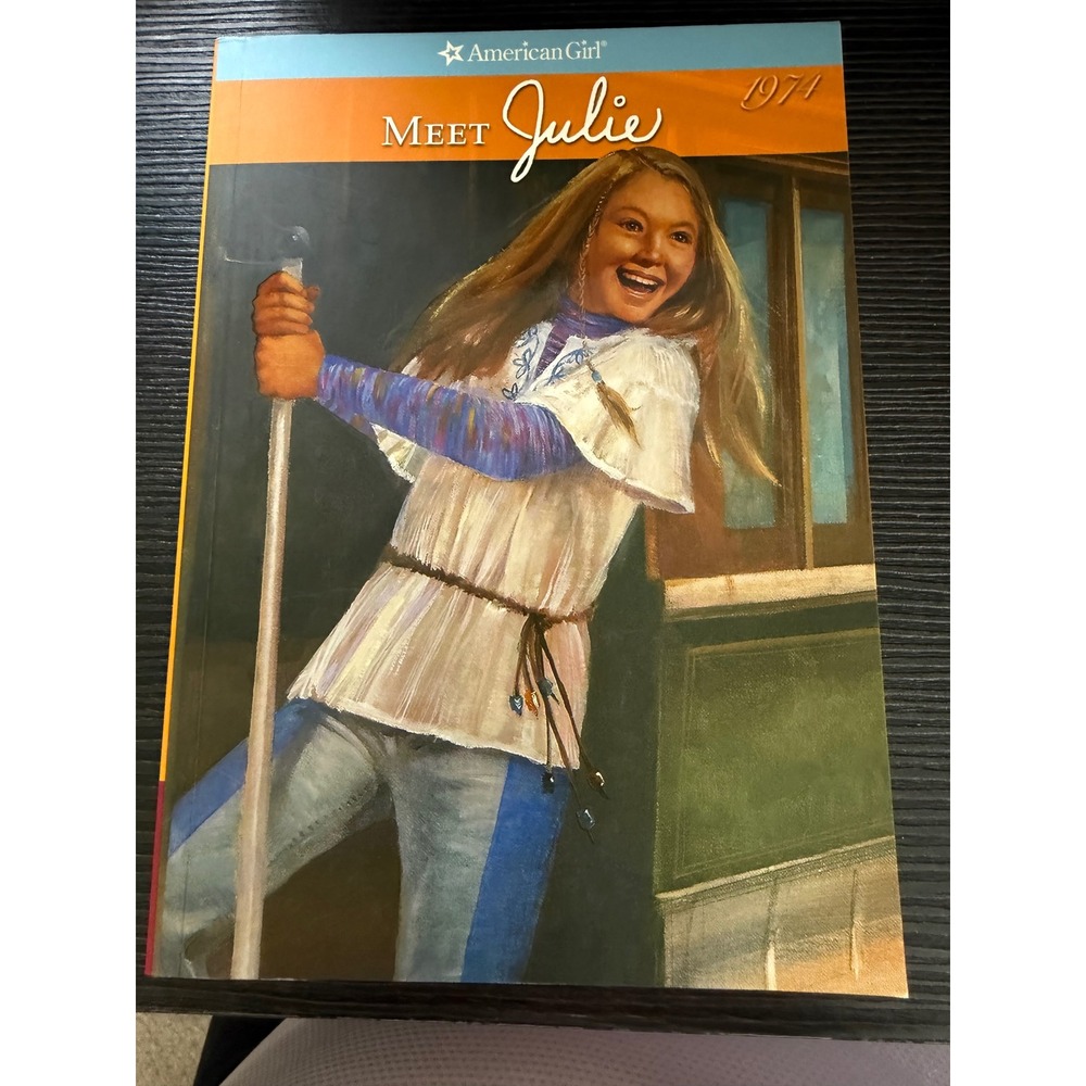 American Girl Meet Julie 1974 Book 1 Megan McDonald Softcover ISBN 9781593692575